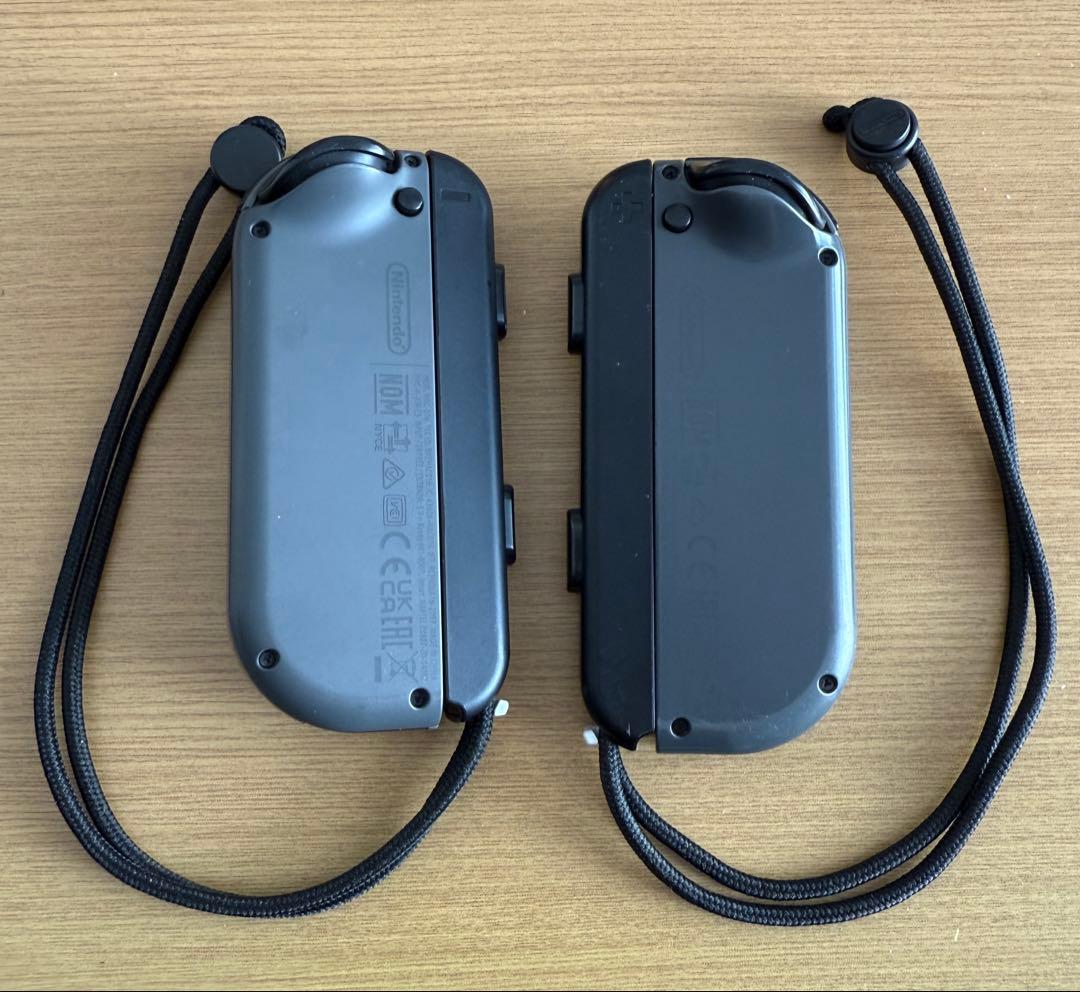 純正品】Nintendo Switch Joy-Con グレー おまけ付き - メルカリ