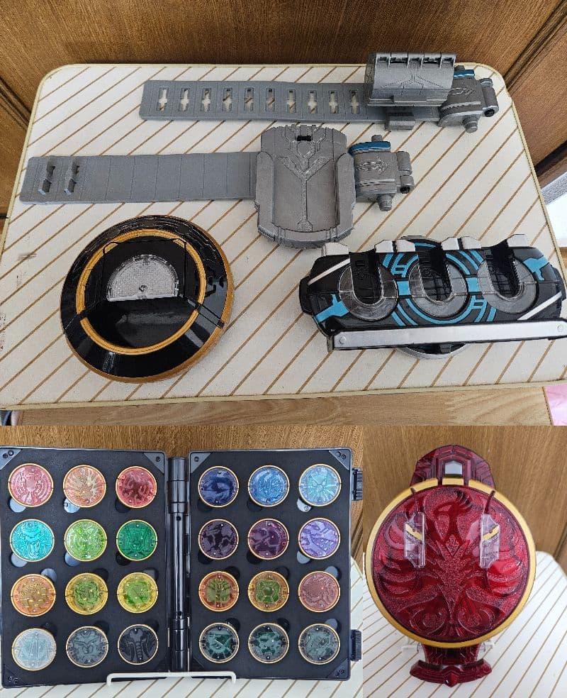 【当時DX】 仮面ライダーオーズセット（ドライバー、タジャスピナー、オーメダル） Amazon | 仮面ライダーOOO(オーズ) オーメダルセット01 | ベルト