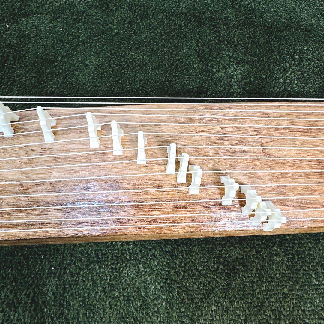 美品】東京クリエイト 短琴 小琴 13弦 弦楽器 和楽器 文化琴 くり甲