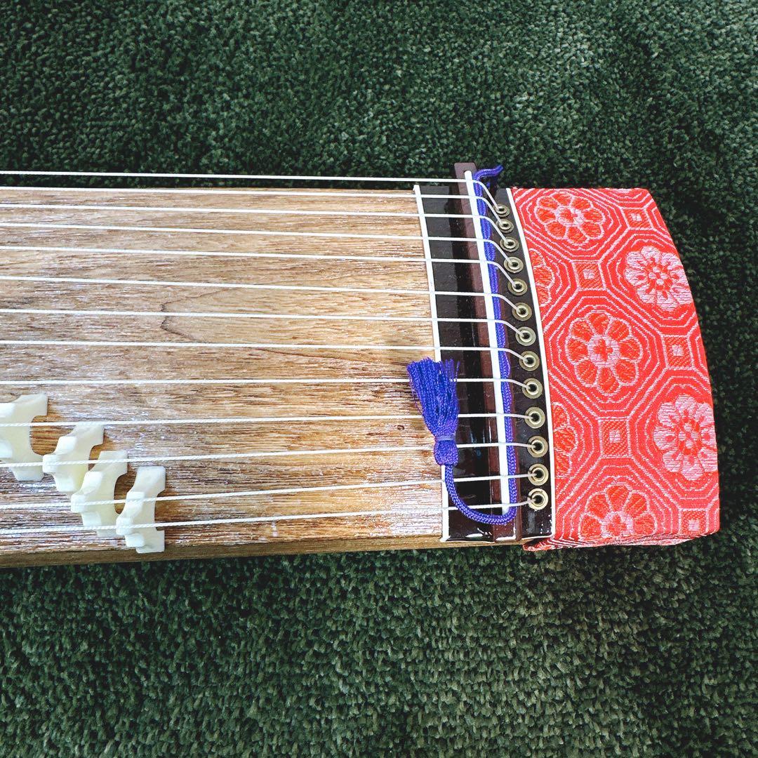 美品】東京クリエイト 短琴 小琴 13弦 弦楽器 和楽器 文化琴 くり甲