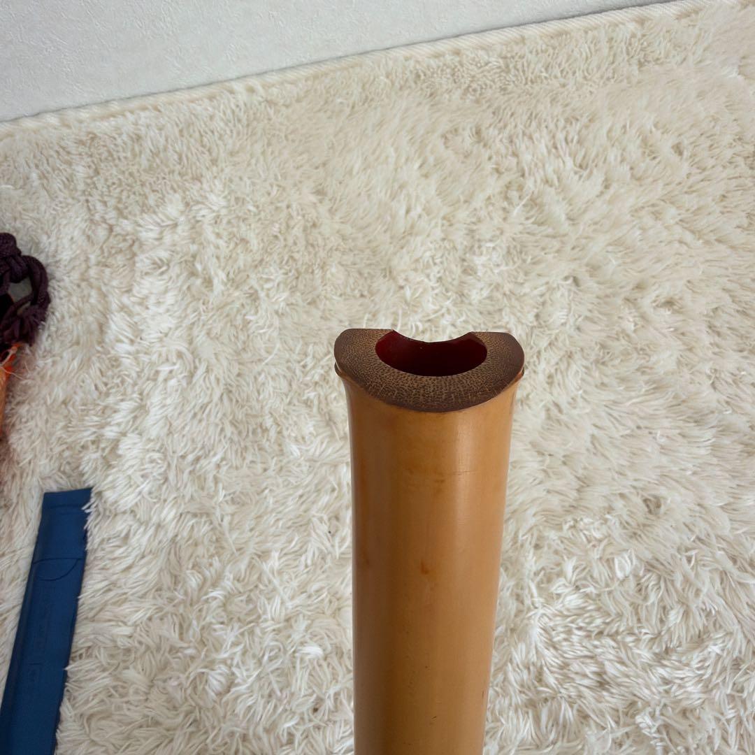 尺八 竹製 二分割 ケース 文字あり 1.8尺 - メルカリ