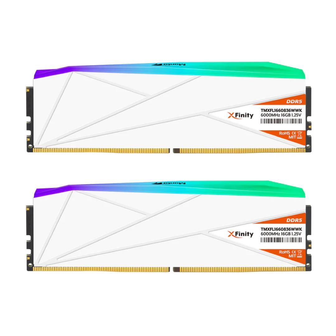メモリー V-color DDR5-6000 32GB(16GBx2) White