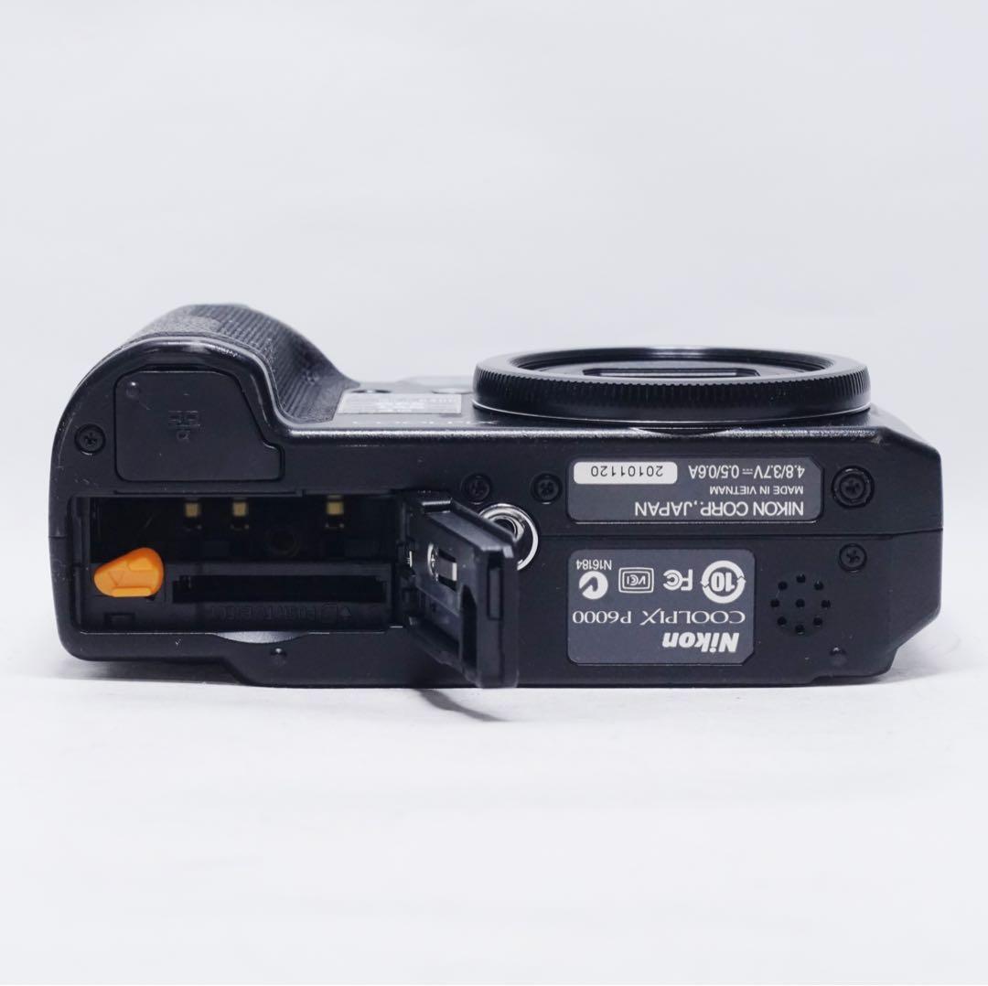動作確認済 美品 Nikon Coolpix P6000 コンデジ