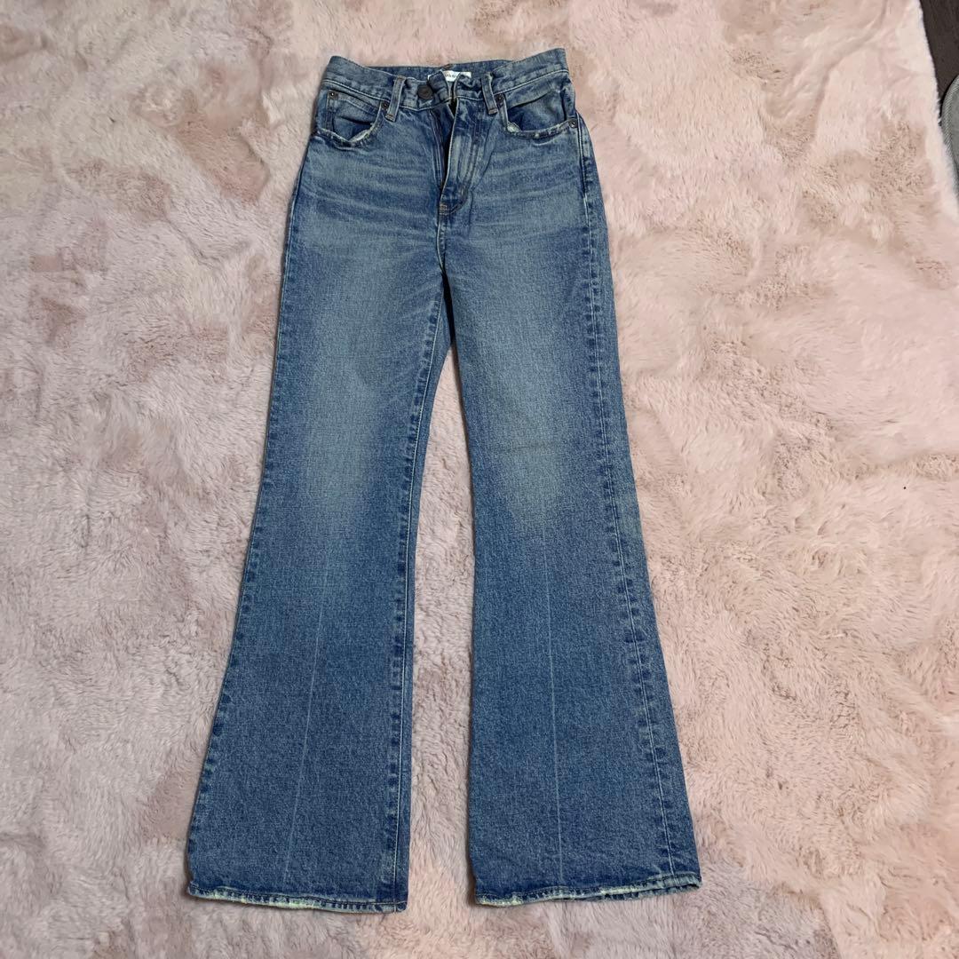 MOUSSYデニムフレアMVS サイズ23 MOUSSY（マウジー） ジーンズ デニム デニムパンツ MVS FLARE