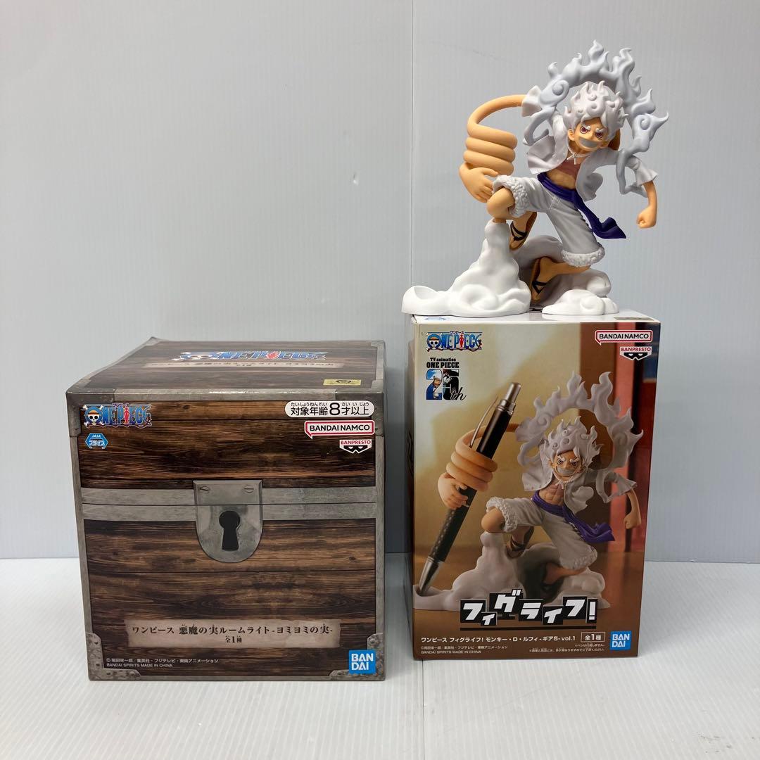 ワンピース】フィグライフ！ ルフィ ギア5 悪魔の実 ルームライト お