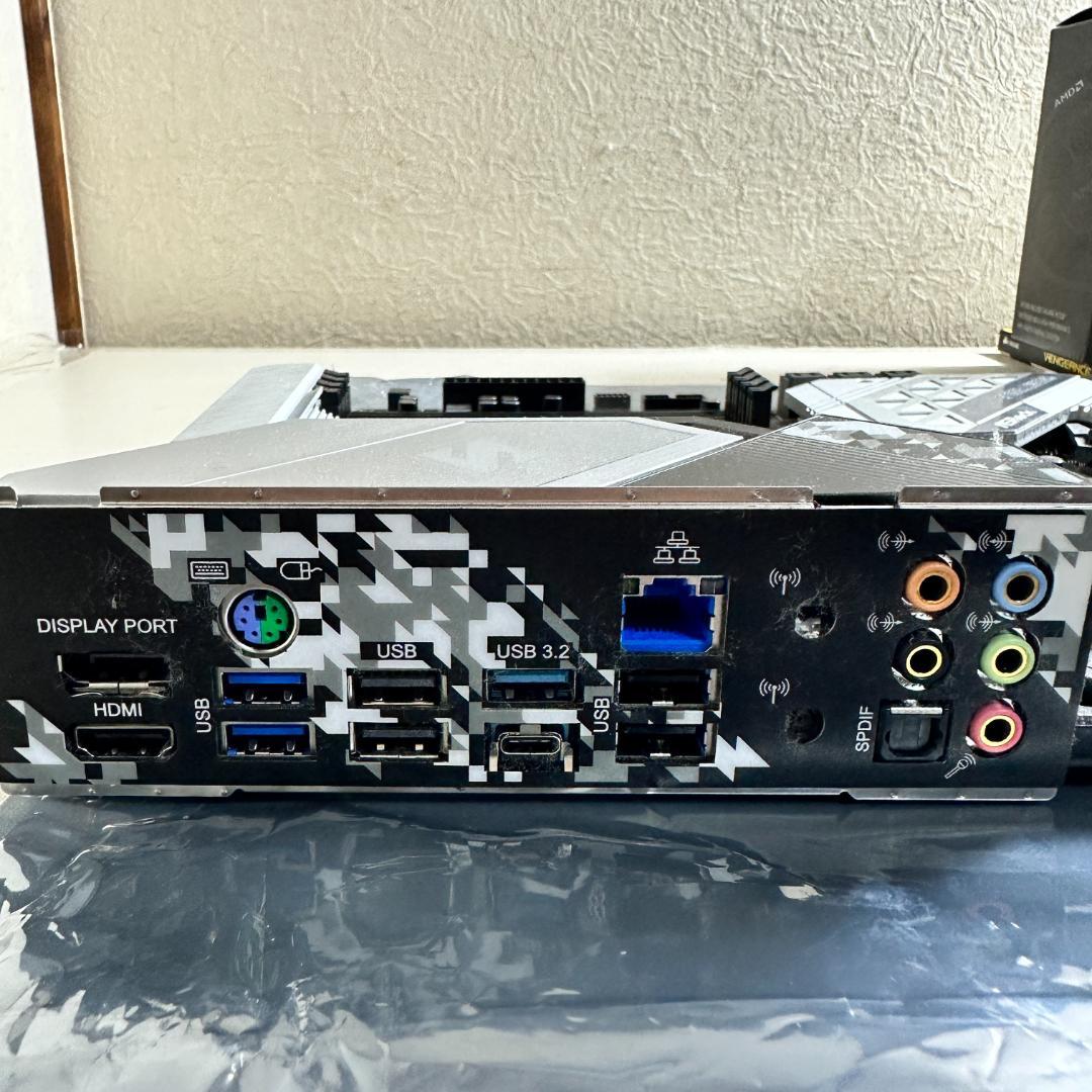 B550M/B Ryzen5 5600X MEM32GB 3点セット販売