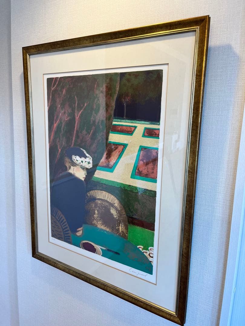 S*A様 【真作】 カシニョール　沈黙　リトグラフ