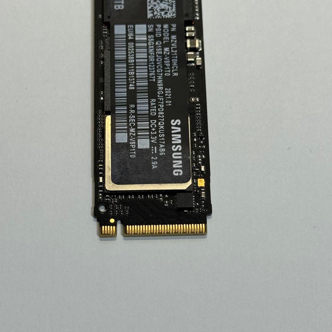 内蔵型SSD Samsung SSD 980 PRO 1TB