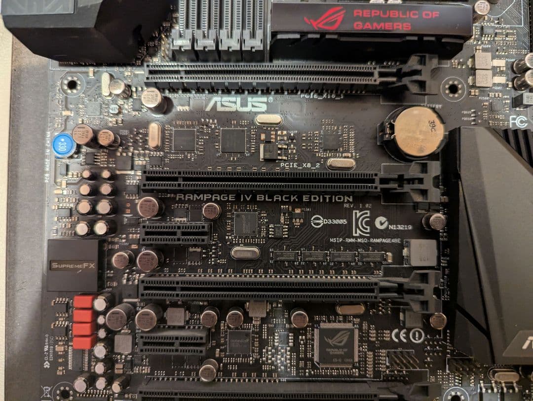 k*a様 ASUS RAMPAGE IV BLACK EDITION　X79マザ