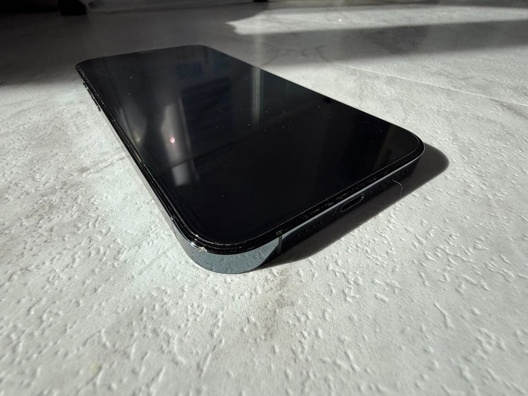 Phone 12 Pro Max 256GB パシフィックブルー 箱あり 中古