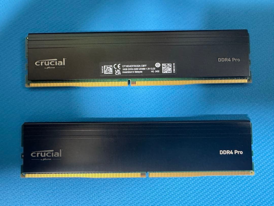 待*い様 crucial メモリ DDR4-3200 32GB Kit 16GB