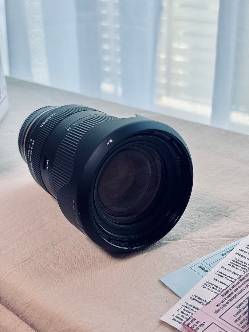 タムロンTAMRON 28-200mm F/2.8-5.6 Di III RXD