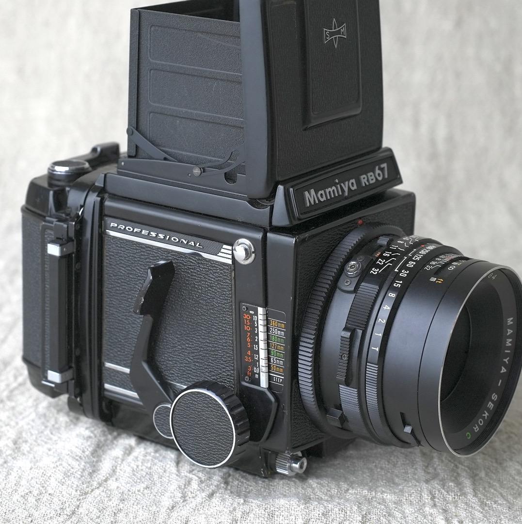 フィルムカメラ Mamiya RB67 sekor 127mm F3.8