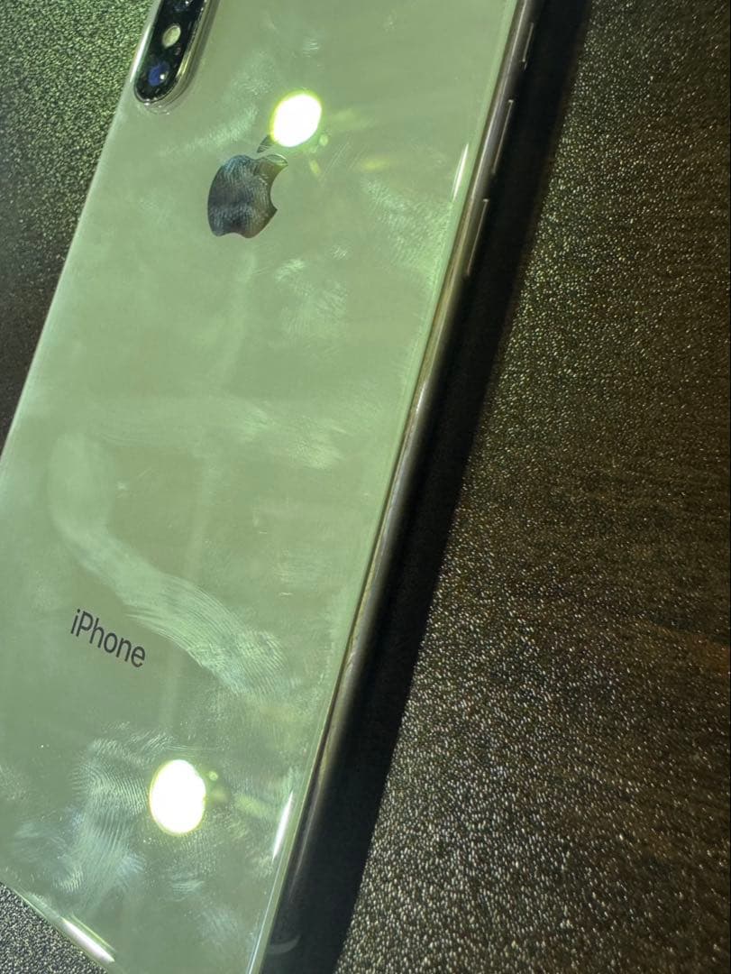 g1645 Apple iPhone X ホワイト64GB 初期化済み