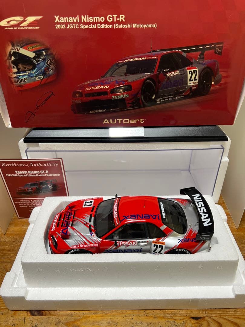 AUTO art 1/18 Xanavi Nismo GT-R 2002JGTC - メルカリ