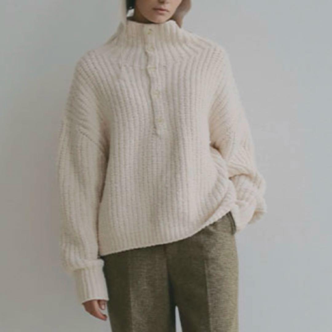 sunさま専用新品未使用タグ付きETRE TOKYO ハイネックニット - メルカリ