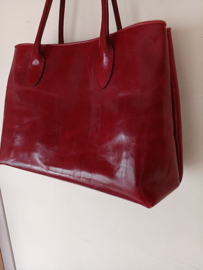 定価108000円(税込) ペローニ レザートート RED 美品