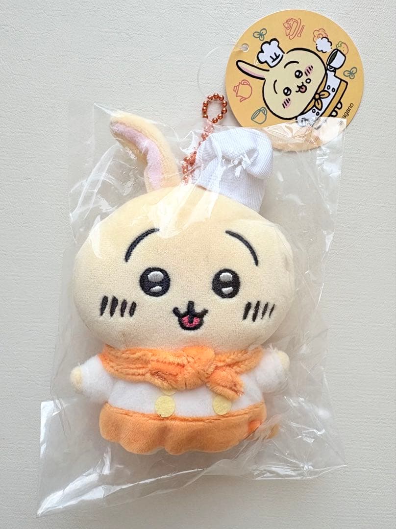 ちいかわ うさぎ カフェのコックさんマスコット - メルカリ
