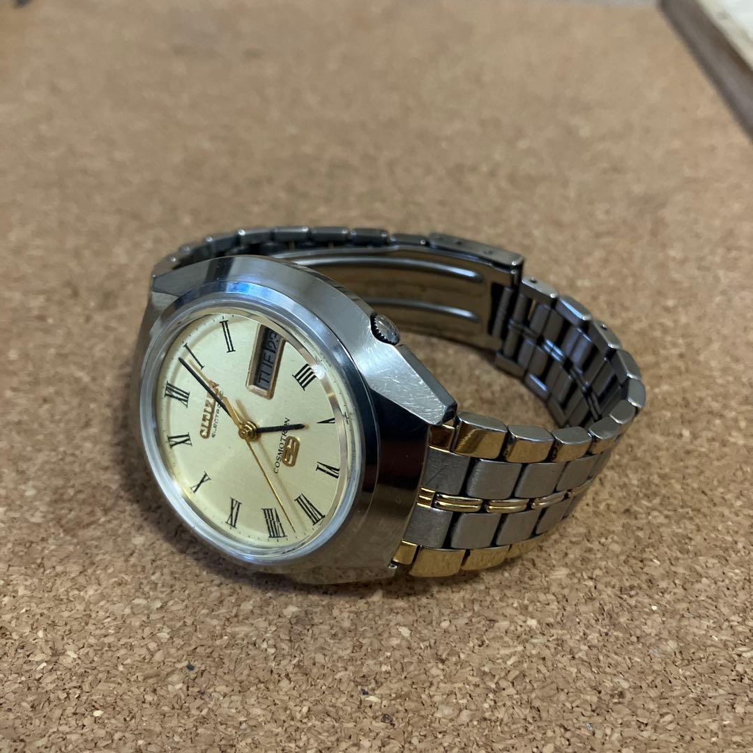 シチズン コスモトロン デイデイト 稼動品