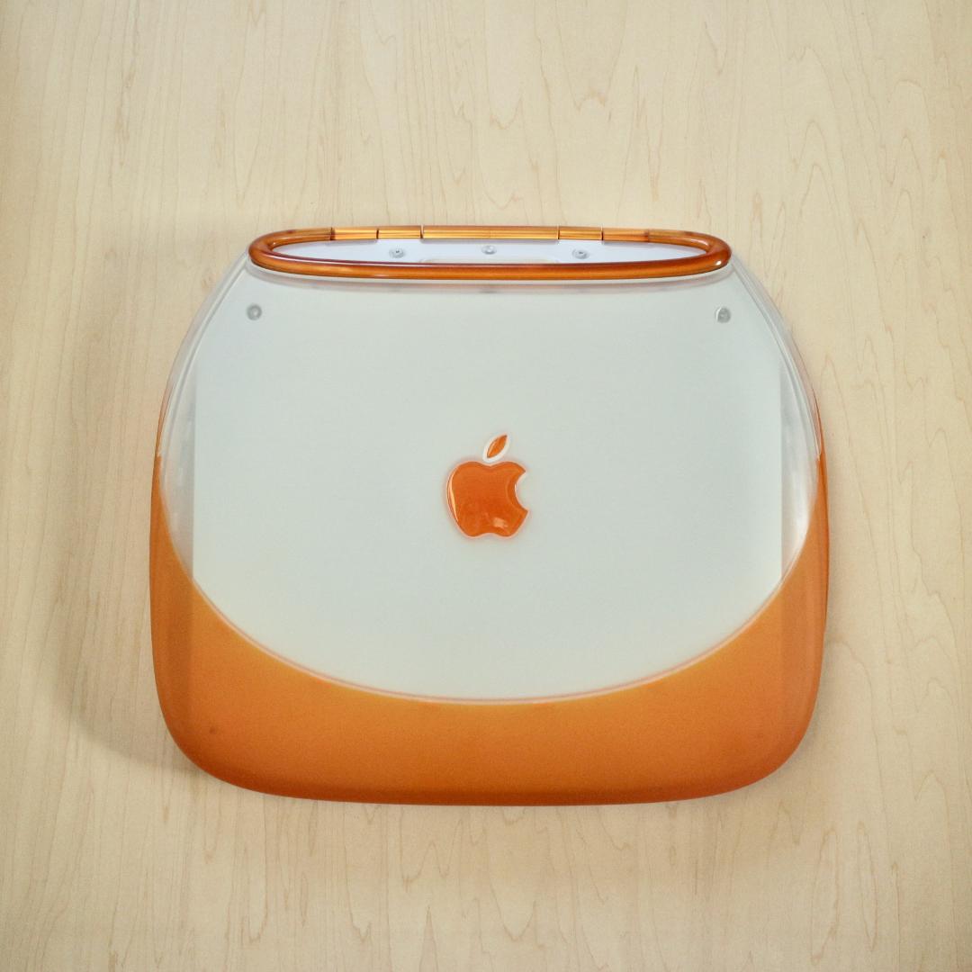Apple iBook G3 クラムシェル タンジェリン 起動OK / オレンジ