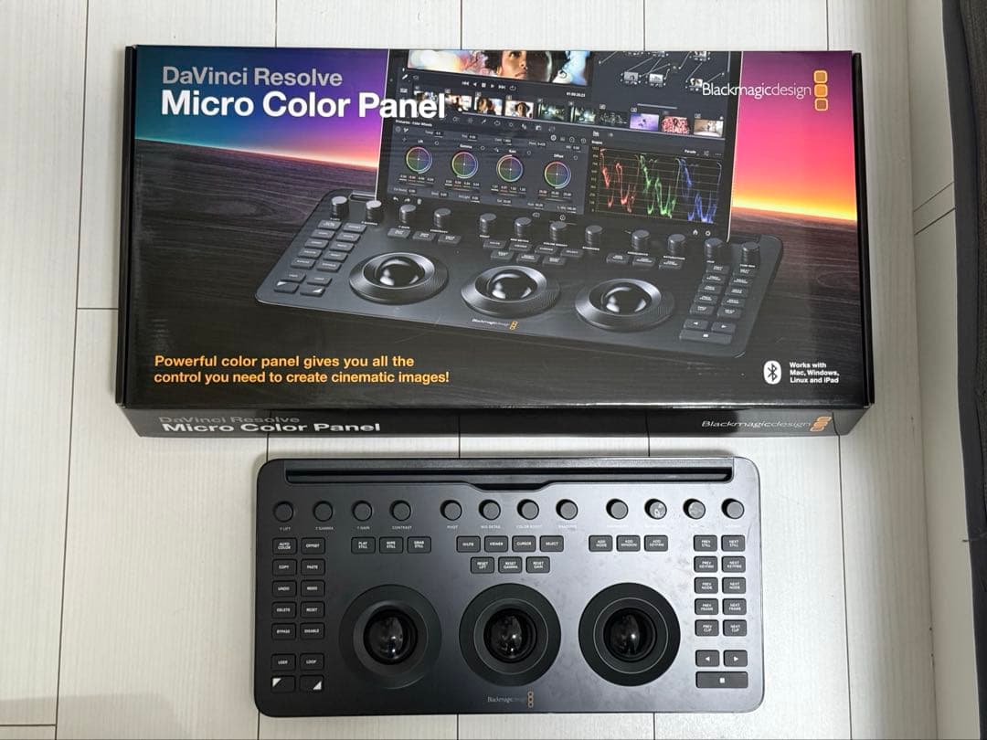 DaVinci Resolve Micro Color Panel 英語表記 Media | Blackmagic Design
