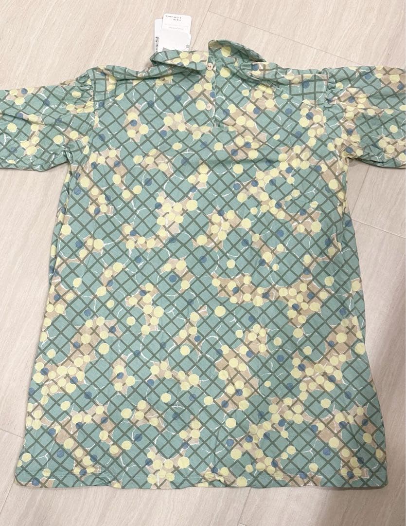 新品タグ付＊ミナペルホネン キッズワンピース waterlight サイズ110