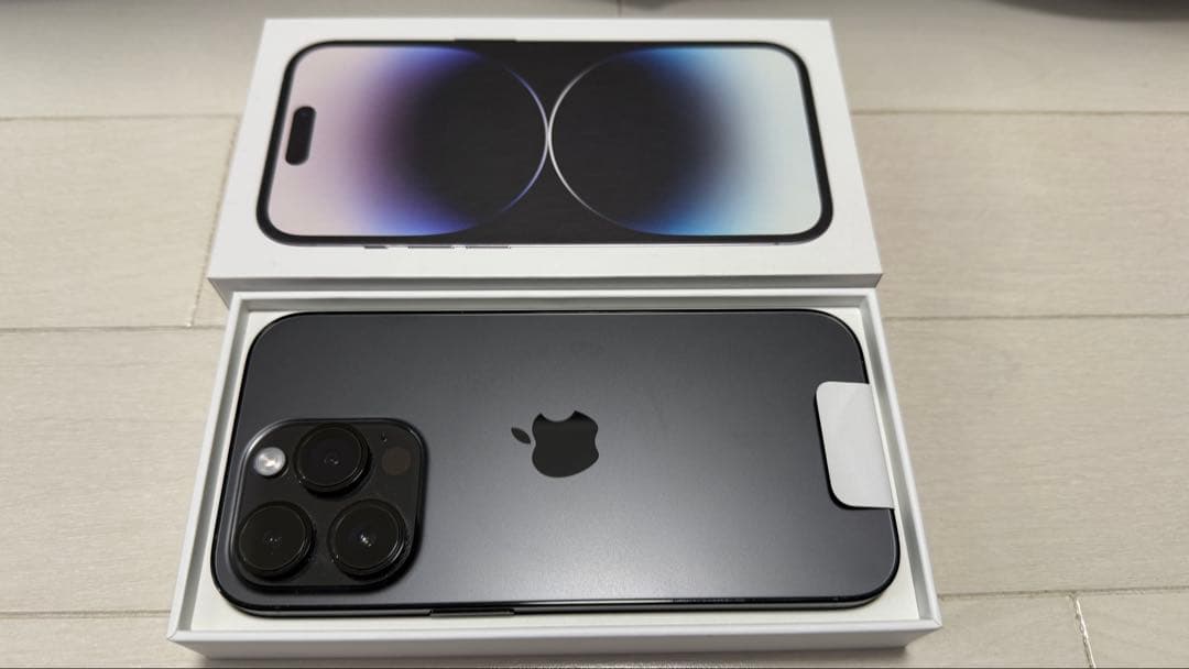 iPhone 14 pro Space Black 256 GB SIMフリー