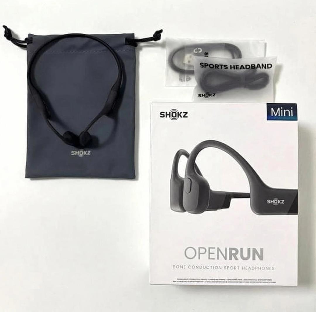 ほぼ新品】SHOKZ OPENRUN Mini ワイヤレス骨伝導イヤホン - メルカリ