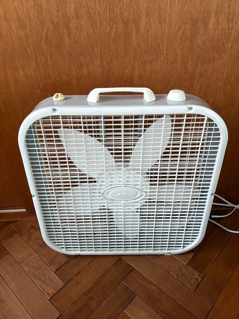 LASKO BOX FAN 3733 - WHITE / ラスコ ボックスファン