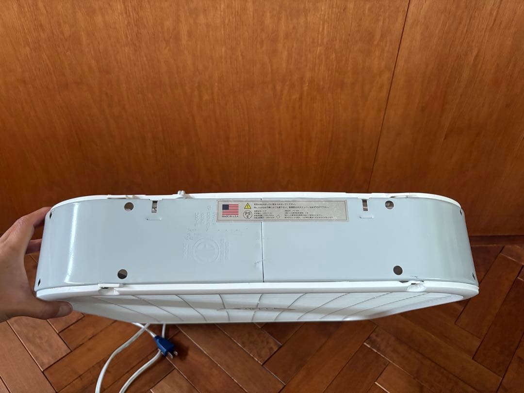 LASKO BOX FAN 3733 - WHITE / ラスコ ボックスファン