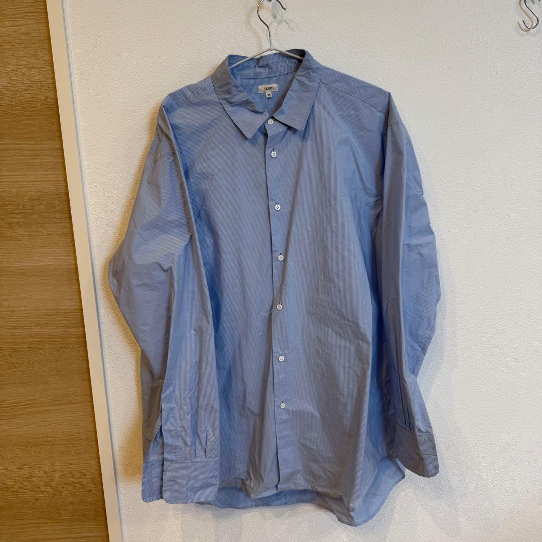 美品 Scye ナイロンタフタ ビッグシャツ 38 - メルカリ