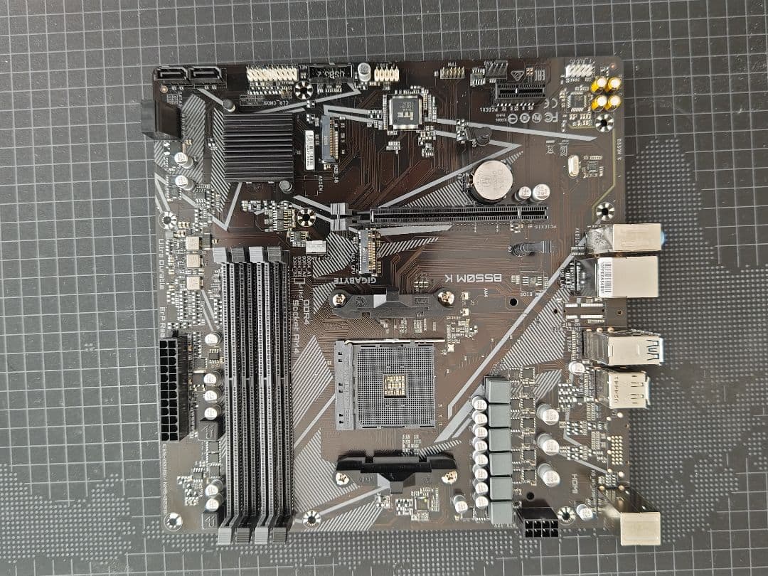 その他 GIGABYTE B550MK Ryzen75700X 3600C19D-32G