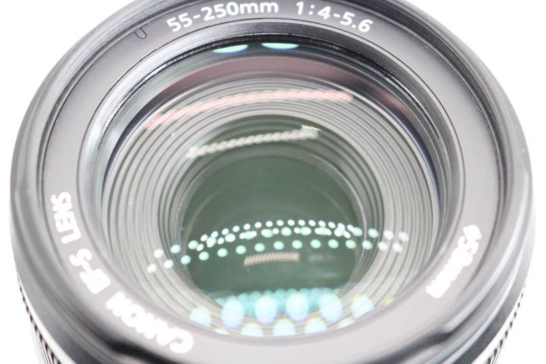 超美品 【Canon EF-S 55-250mm F4-5.6 IS】 安心保証