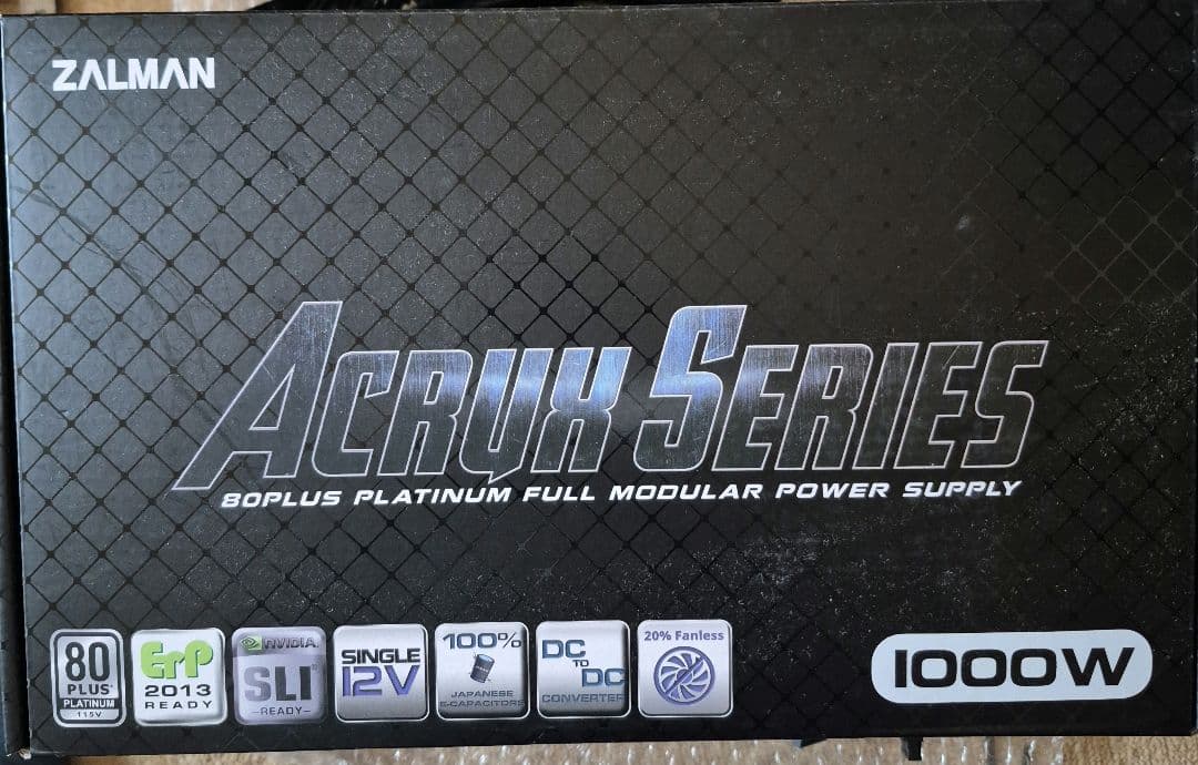 ZALMAN ACRUX SERIES 1000W 電源ユニット ZALMAN ACRUX SERIES 1000W 電源ユニット ZALMAN ACRUX SERIES 1000W