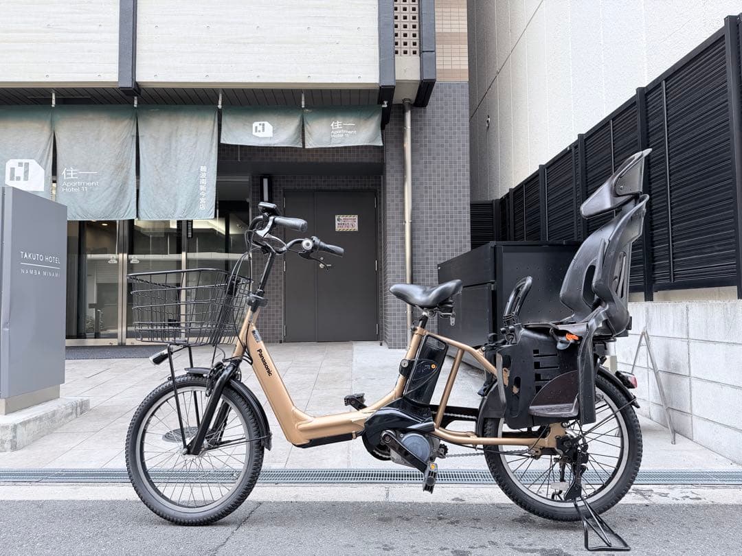 大阪府 子供乗せ パナソニック 電動アシスト自転車 チャイルドシート