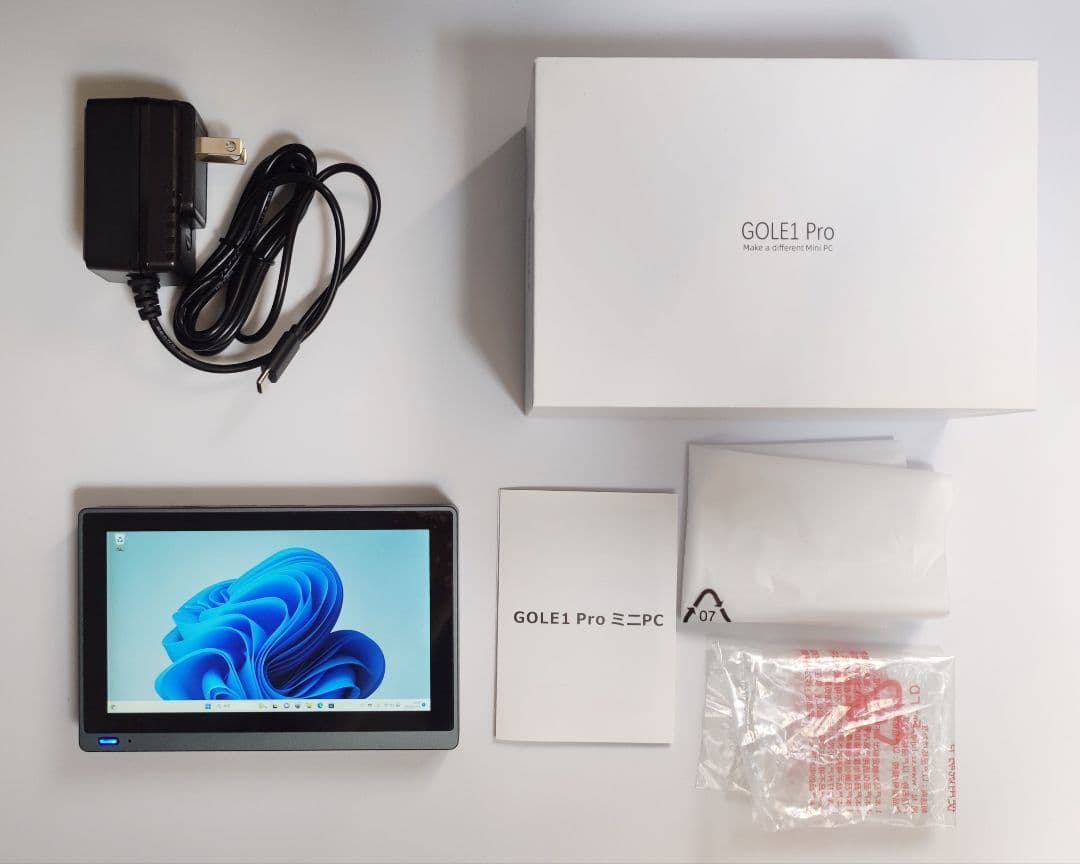 5.5インチ・タッチパネルのミニPC【HigolePC Gole1 Pro】 Higole Gole 1 Pro 5.5'' Fanless Mini PC Intel J4105 Windows 11