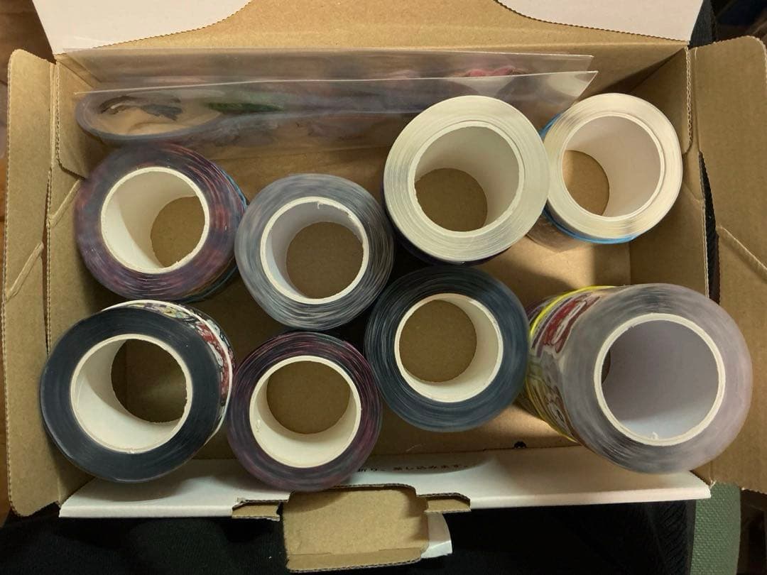 中古ロールシールまとめ売り　アメキャラ等 アメキャラ ロールシール まとめ売り おすそ分け - メルカリ