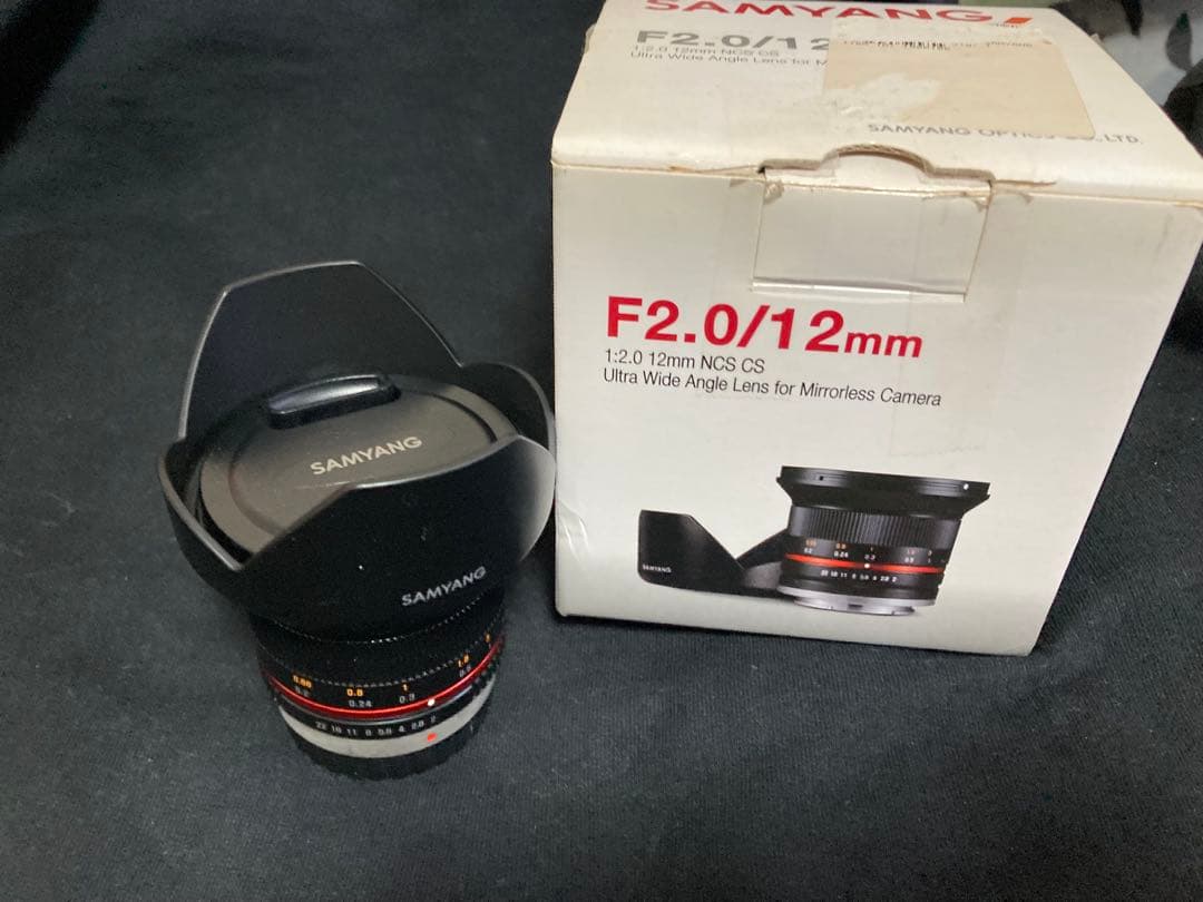 Samyang F2.0/12mm 超広角レンズNCS CS ブラック 12mm F2.0 NCS CS | SAMYANG | ケンコー・トキナー