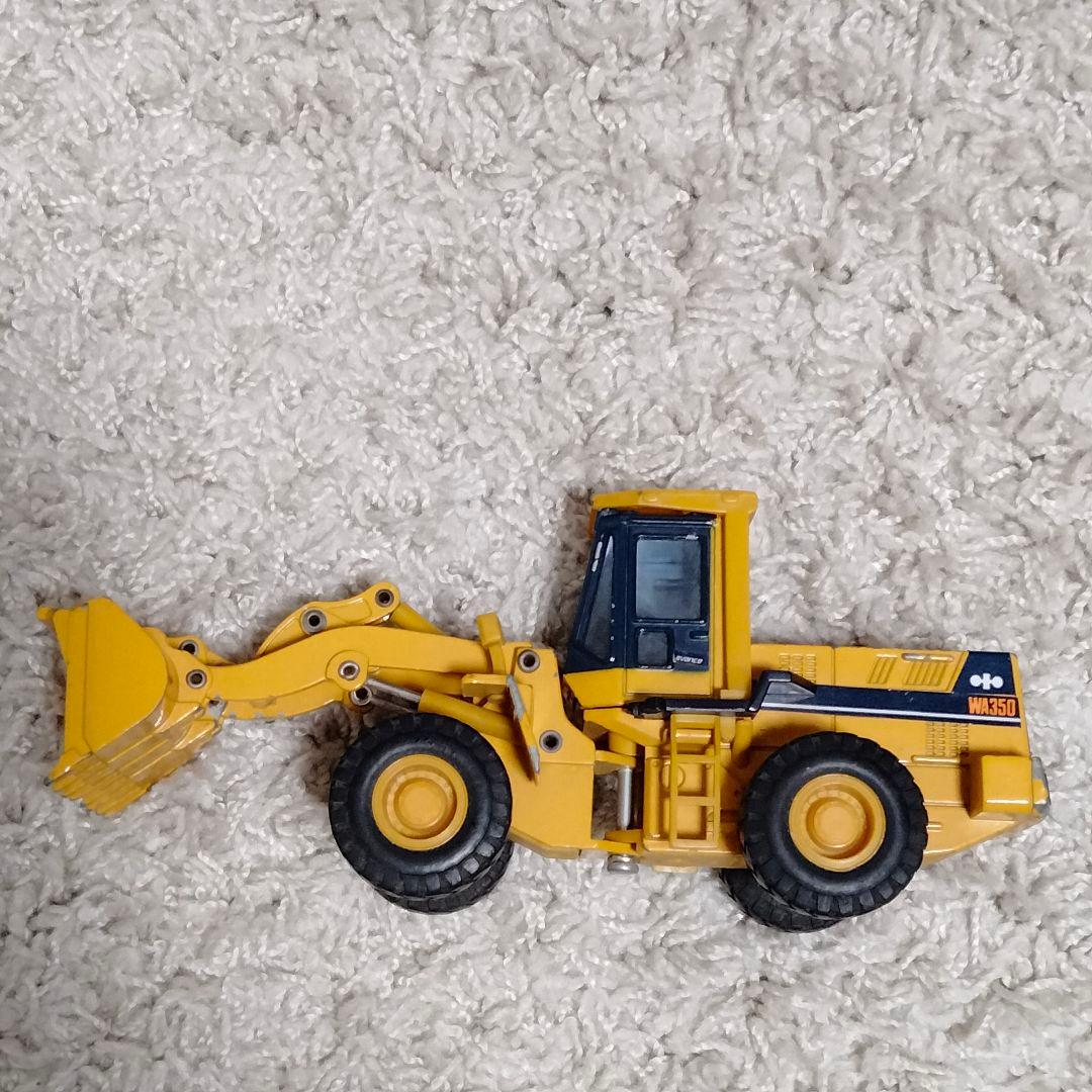 KOMATSU コマツ WA350 ホイールローダー ミニカー 1/50 - メルカリ