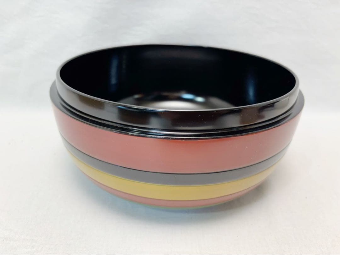 未使用 茶道具 輔聖作 木製 独楽食籠 兼中斎好 花押付 内