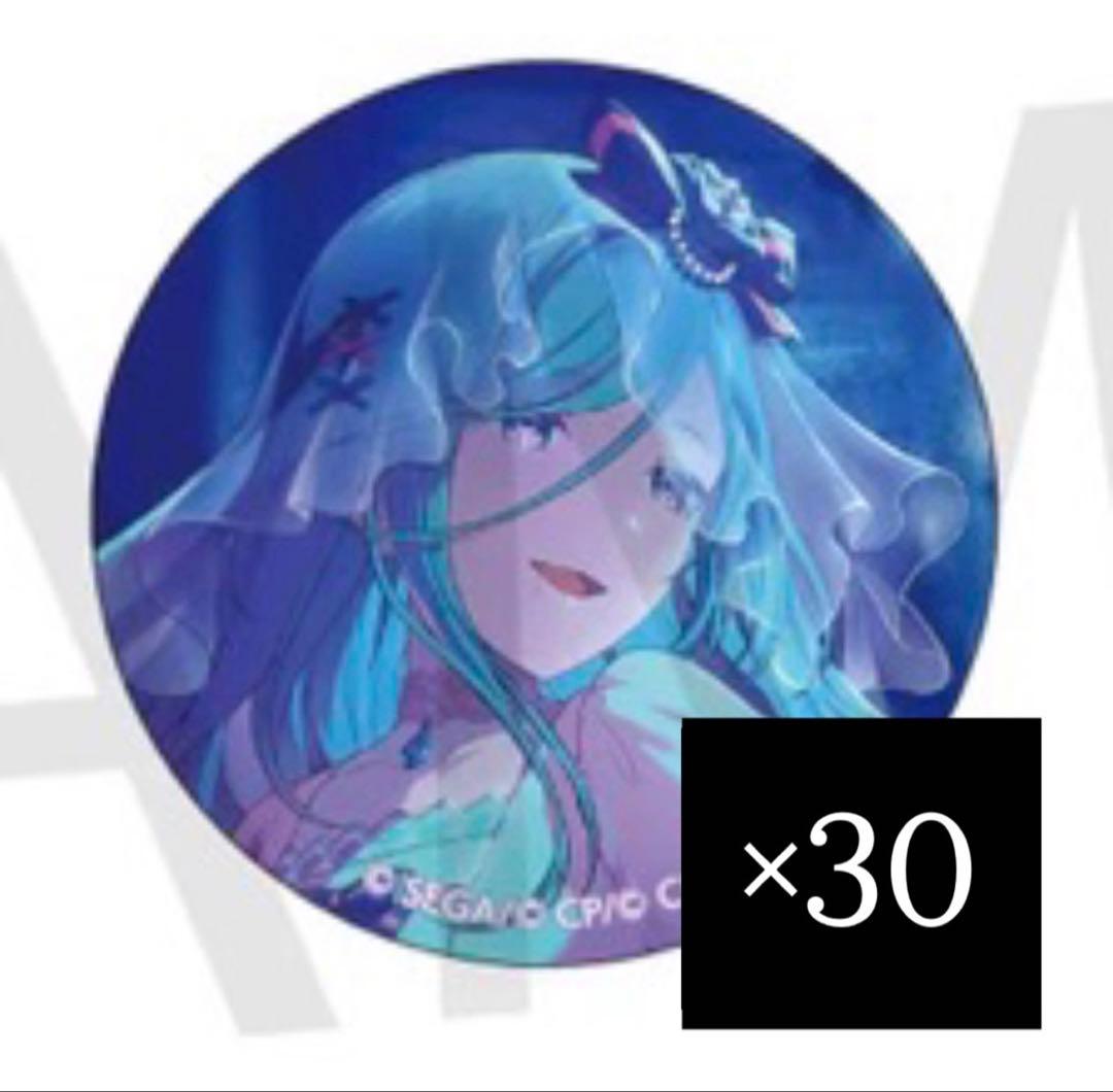 プロセカ 日野森雫 缶バッジ グリッター缶バッジ グリ缶 48a 30個