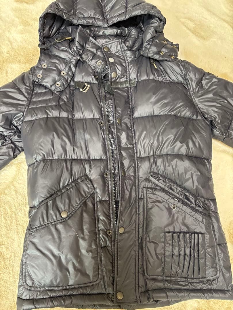 90S 00S XL位 肉厚 レザー WILSONS コート アンティーク 黒