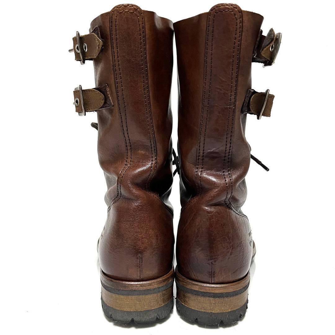 ☆美品☆RED EAR×PAUL SMITH☆コンバットブーツ☆UK7☆ブラウン - メルカリ