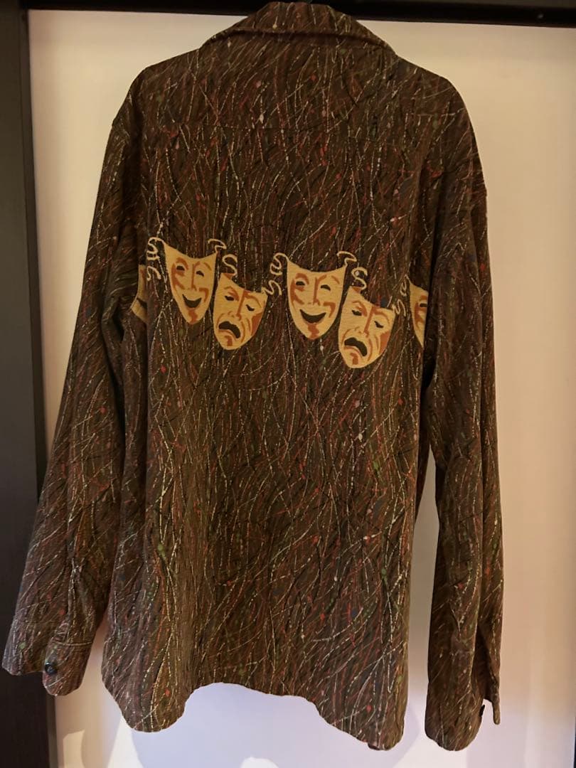 Style Eyes トゥーフェイス柄 長袖シャツ Mの通販はau PAY マーケット