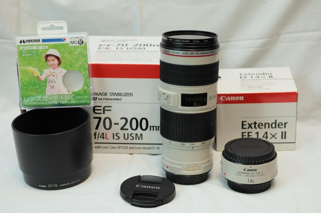 Canon ef70-200mm f4l is usm 1.4×Ⅱ型 極美品☆ Canon EF 70-200mm f/4L IS II USM | Canon U.S.A., Inc.