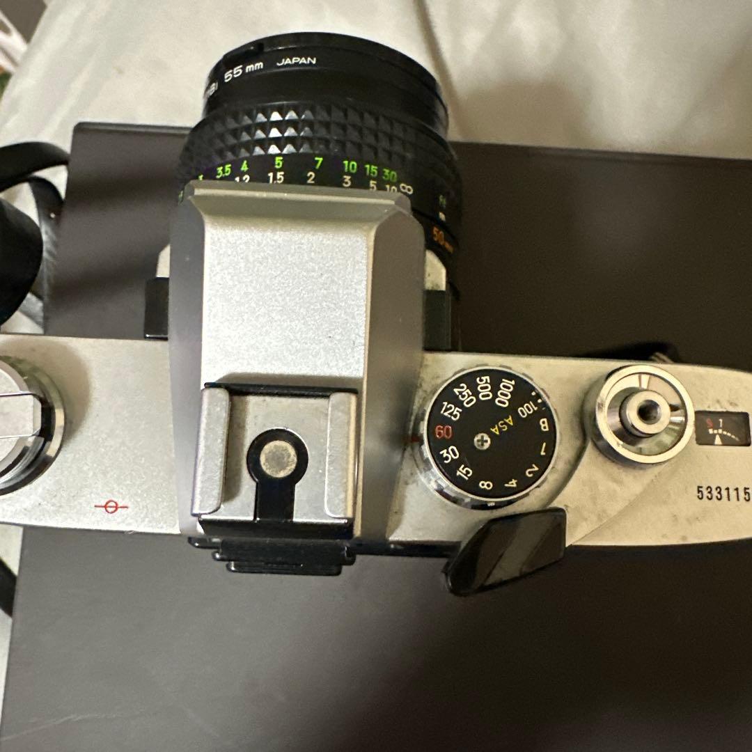 Minolta SR505 フィルムカメラ 55mmレンズ付き - メルカリ
