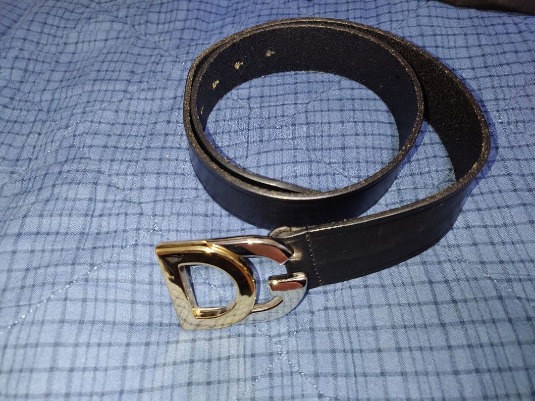 DOLCE & GABBANA BC1783 レザー ベルト 美品 完品