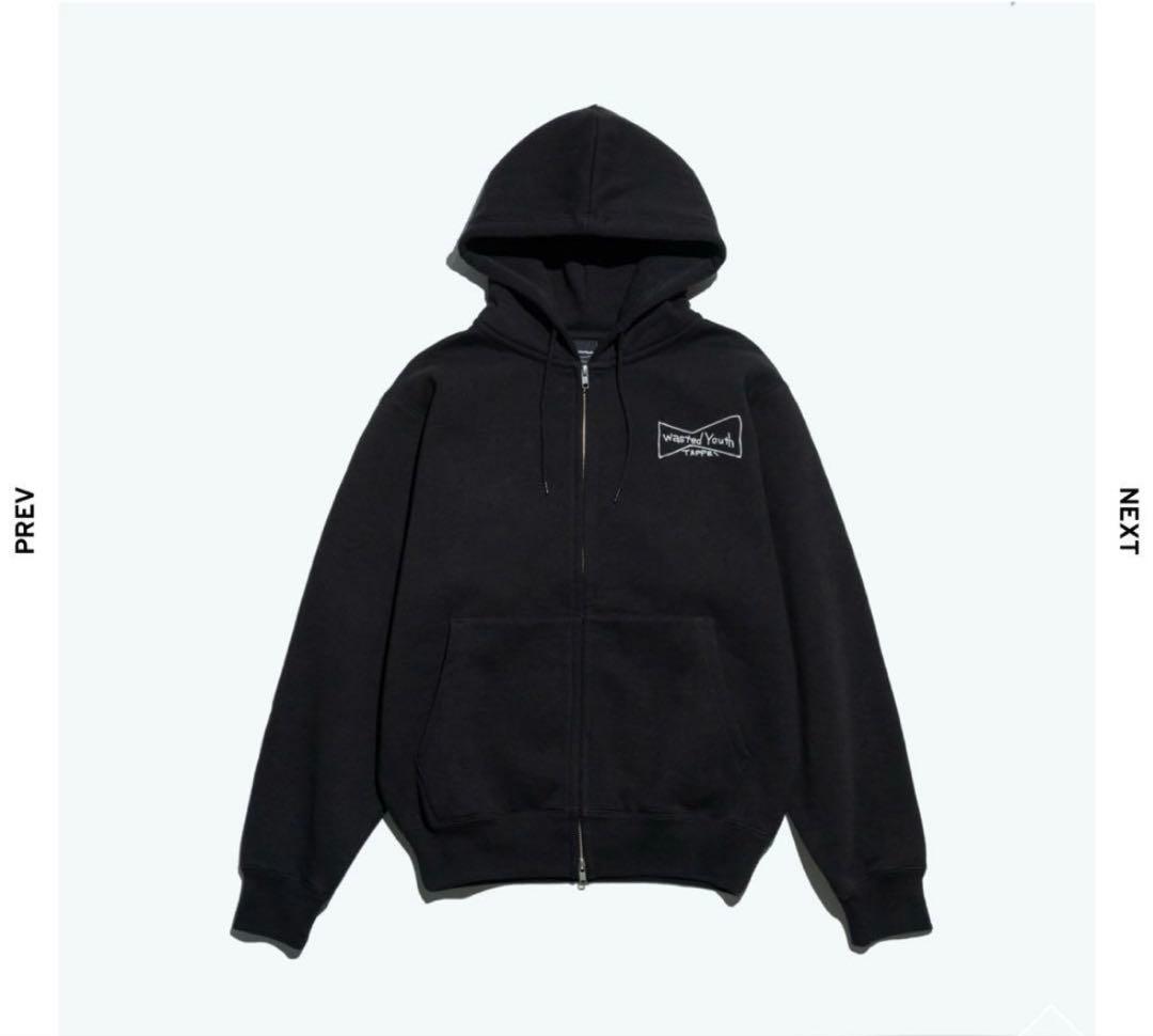 VERDY TAPPEI ZIP HOOD Black 黒 サイズL 最安値 2025年最新】TAPPEI