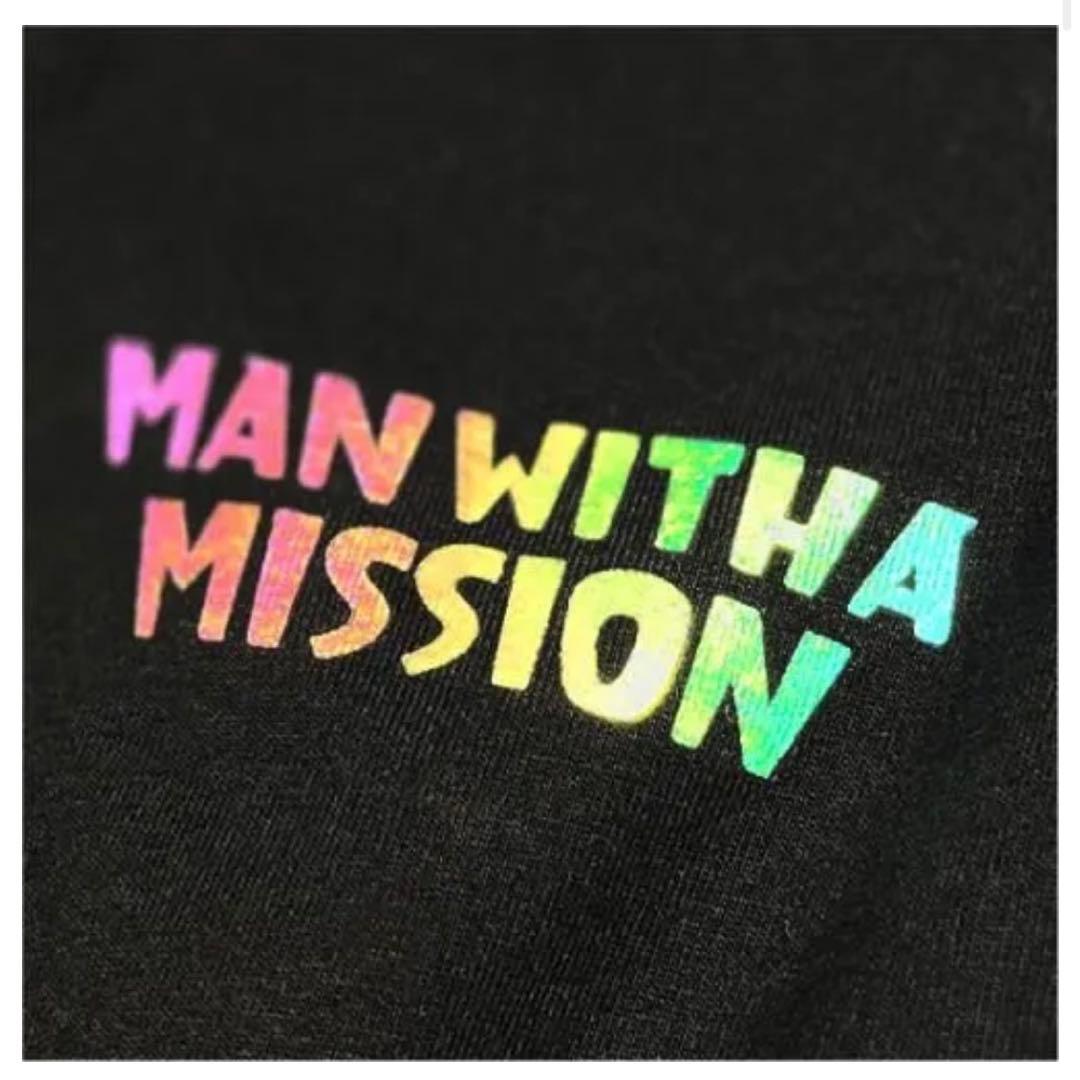 マンウィズ Too many ゴッツ ロンT（ブラック×ホログラム） XL - メルカリ