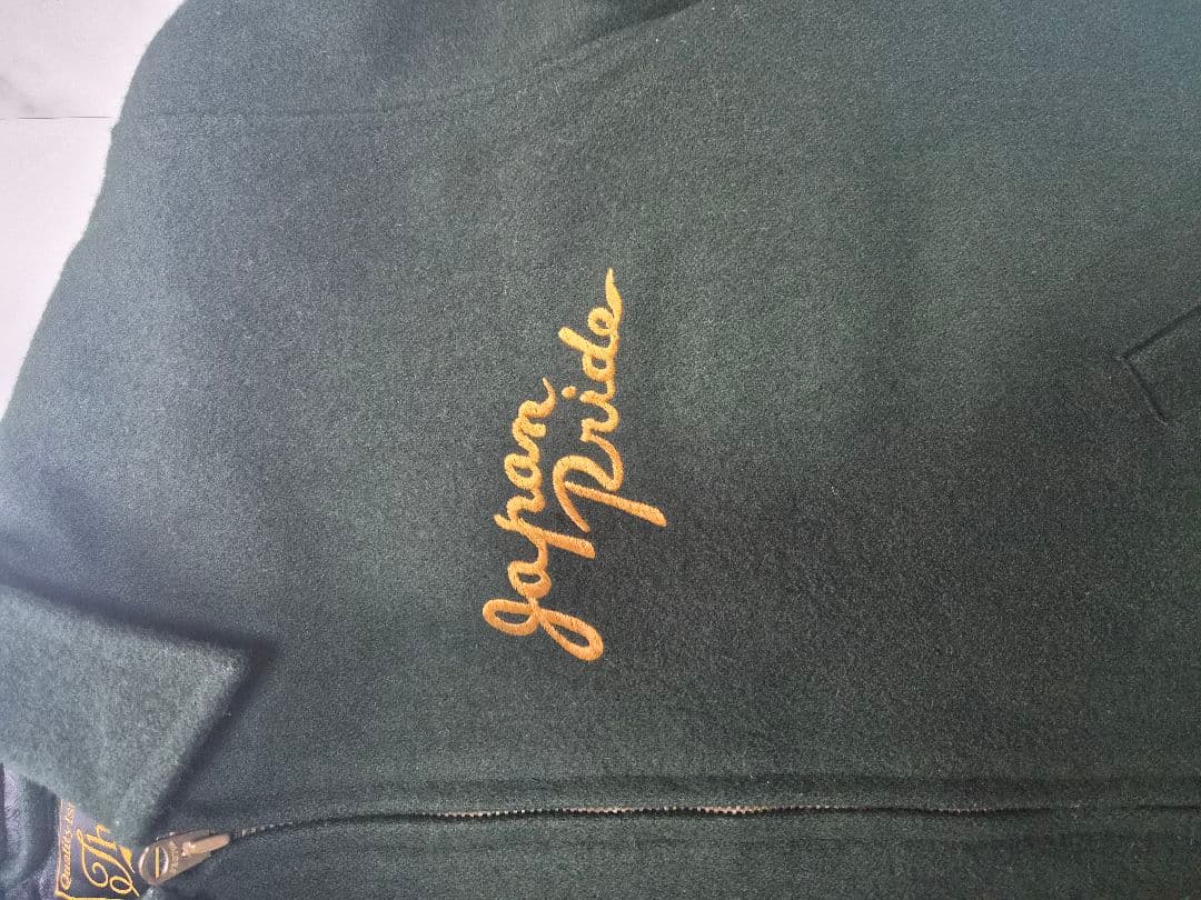 Calee スーベニアジャケット Made in Tokyo 緑色 スカジャン